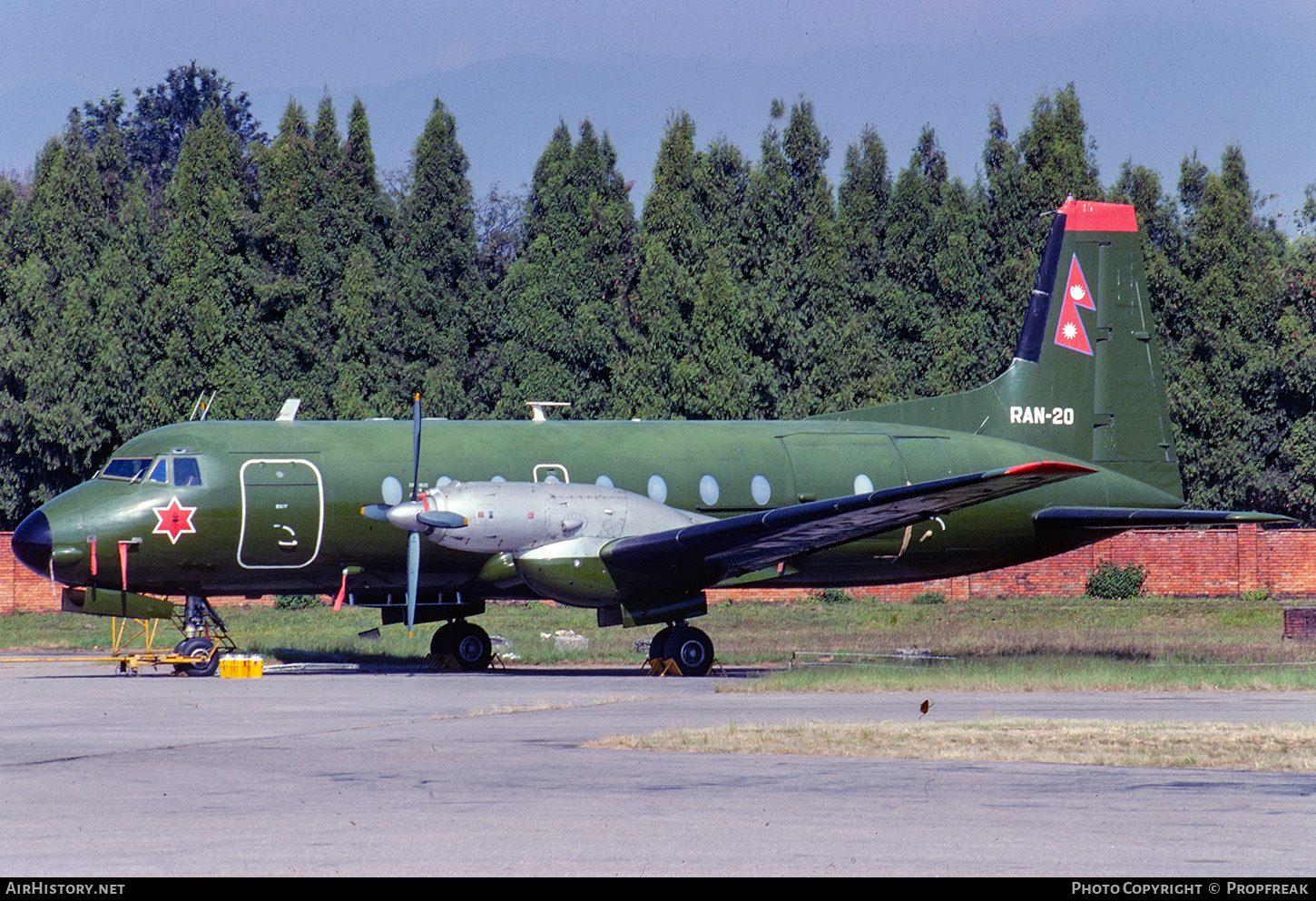 Aircraft Photo of RAN-20 | Hawker Siddeley HS-748 Srs2A/271LFD | Nepal - Army | AirHistory.net #678249