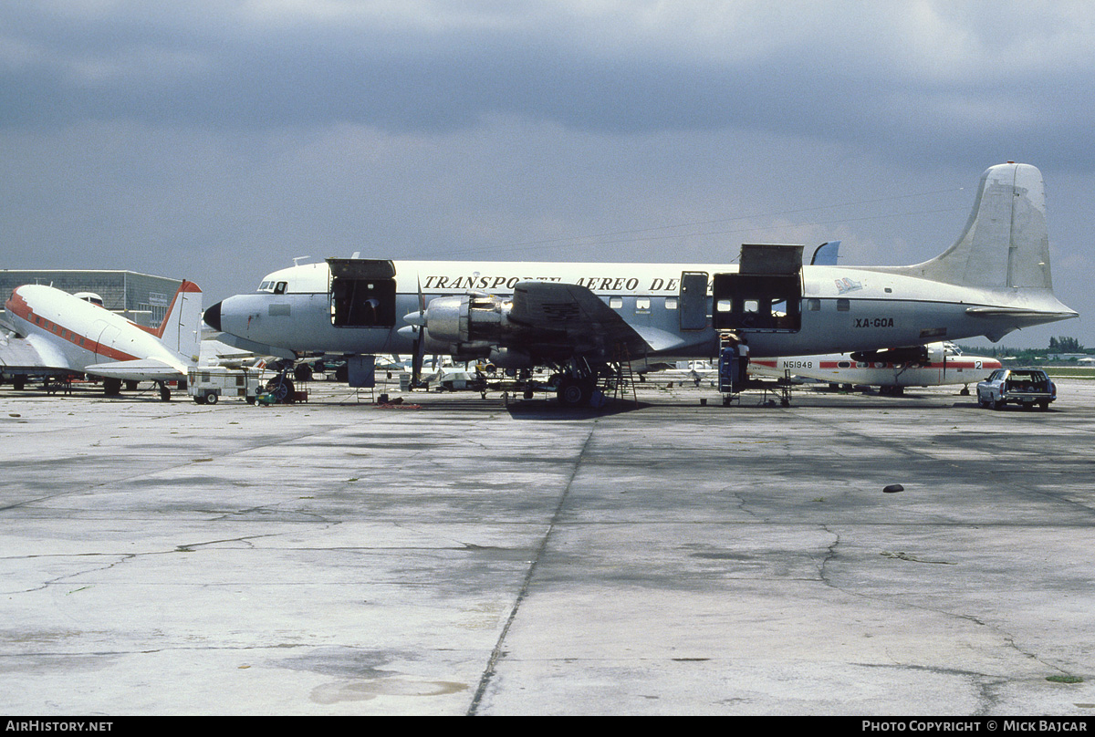 Aircraft Photo of XA-GOA | Douglas C-118A Liftmaster (DC-6A) | Transporte Aereos de Carga | AirHistory.net #28