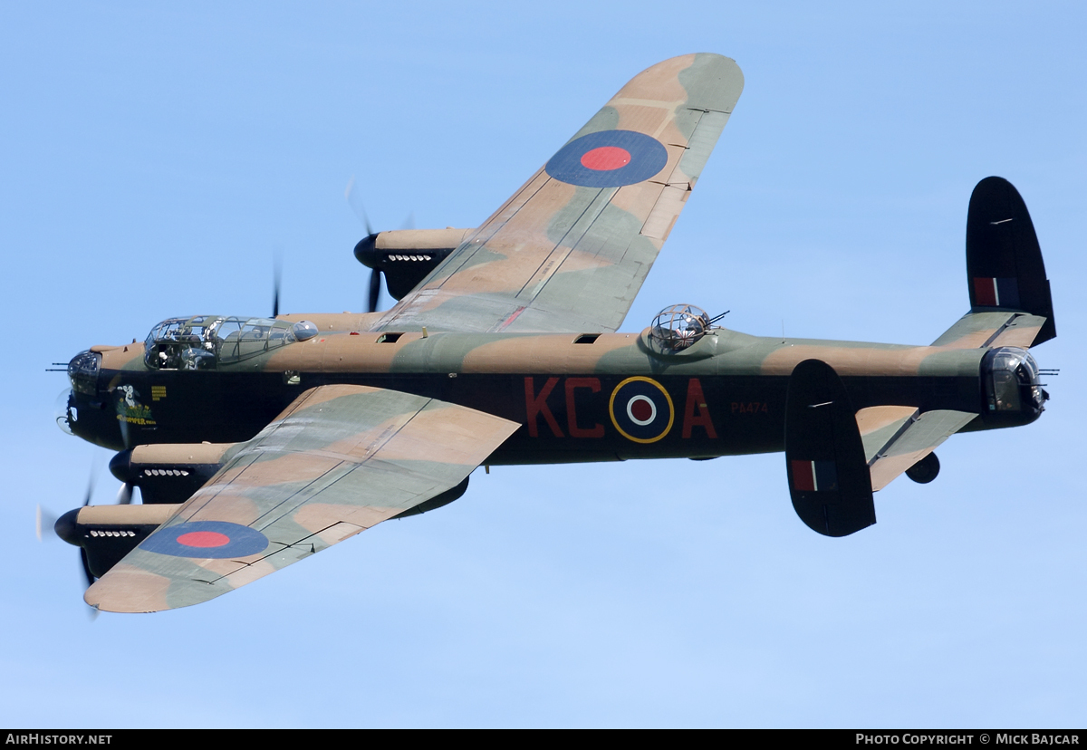 Aircraft Photo of PA474 | Avro 683 Lancaster B1 | UK - Air Force | AirHistory.net #54