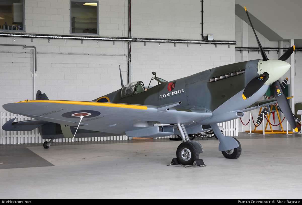 Aircraft Photo of G-BRSF / RR232 | Supermarine 361 Spitfire Mk9 | UK - Air Force | AirHistory.net #76