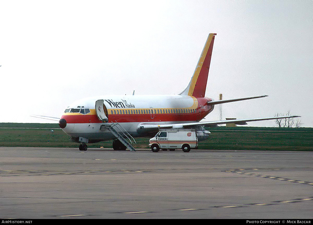 Aircraft Photo of G-BKMS | Boeing 737-2Q8/Adv | Wien Air Alaska | AirHistory.net #91