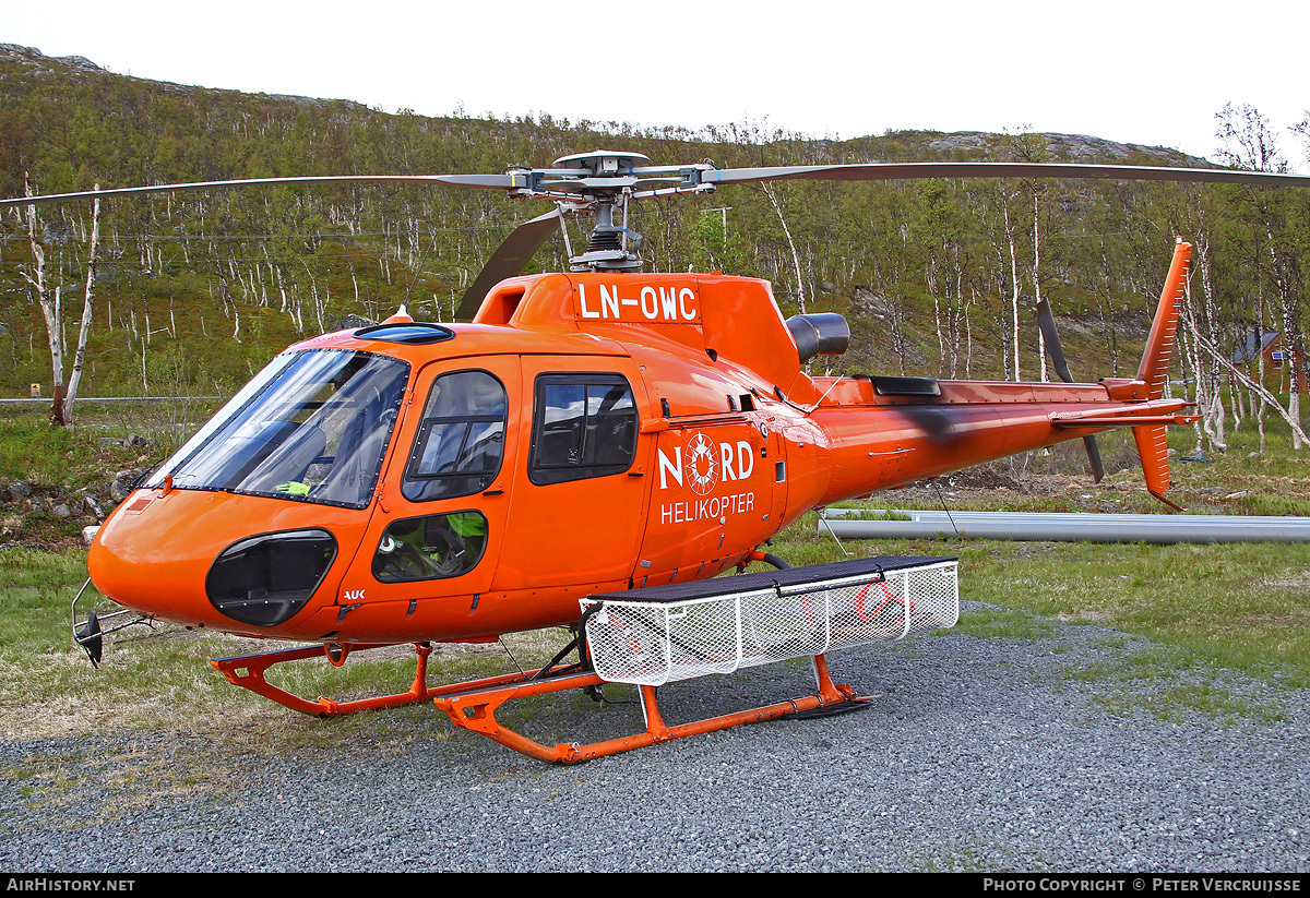 Aircraft Photo of LN-OWC | Eurocopter AS-350B-3 Ecureuil | Nord Helikopter | AirHistory.net #98