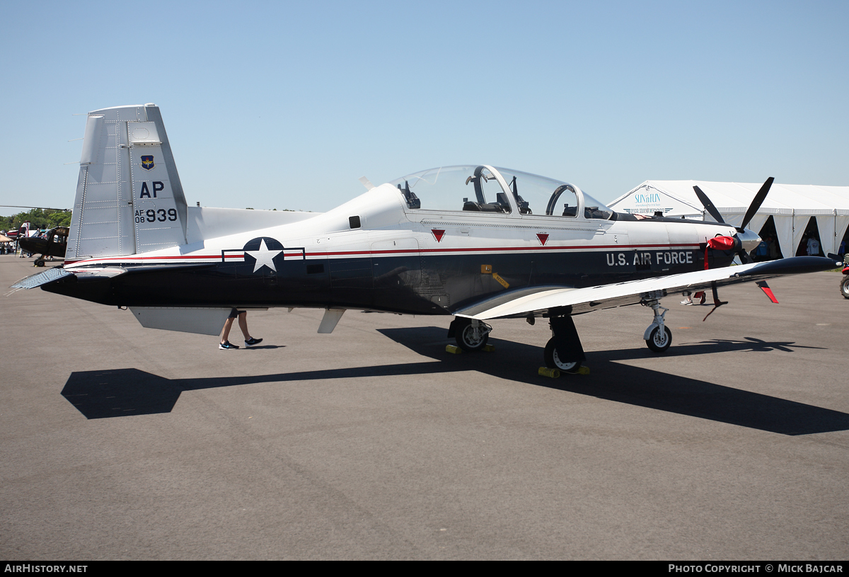 Aircraft Photo of 08-3939 / AF08-939 | Raytheon T-6A Texan II | USA - Air Force | AirHistory.net #110