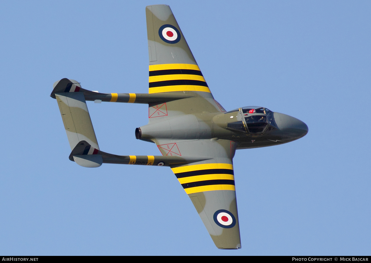 Aircraft Photo of N593RH / WR016 | De Havilland D.H. 115 Vampire T55 | UK - Air Force | AirHistory.net #112