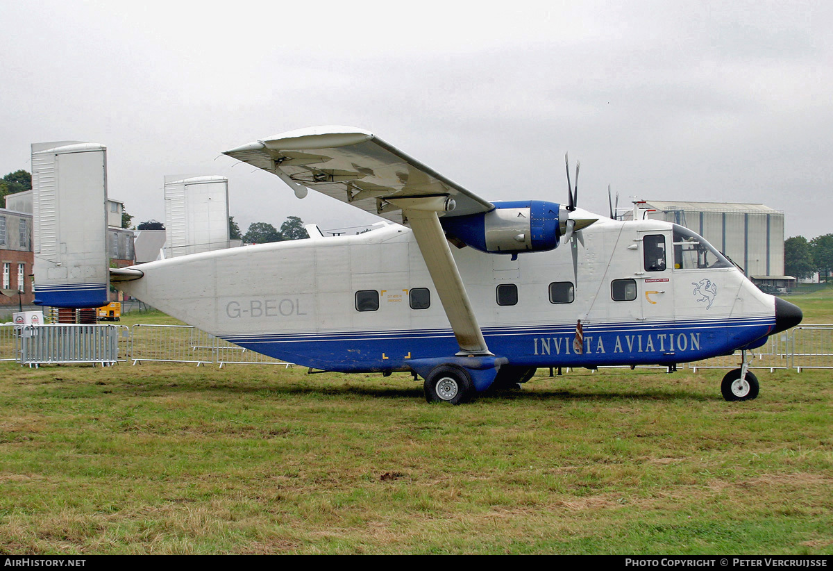 Aircraft Photo of G-BEOL | Short SC.7 Skyvan 3-100 | Invicta Aviation | AirHistory.net #113