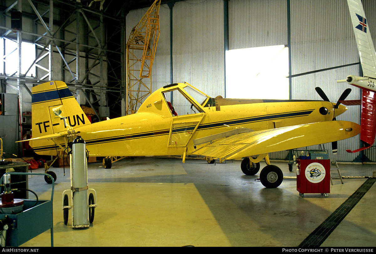 Aircraft Photo of TF-TUN | Air Tractor AT-400A | Landgraedslan Ríkisins | AirHistory.net #119