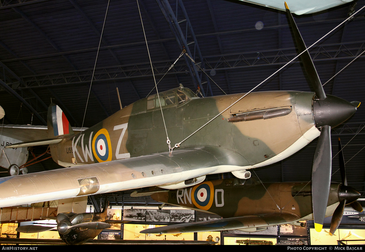 Aircraft Photo of L1592 | Hawker Hurricane Mk1 | UK - Air Force | AirHistory.net #134