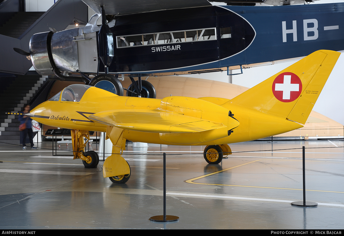 Aircraft Photo of No Reg | F+W N-20.2 Arbalète | Switzerland - Air Force | AirHistory.net #135