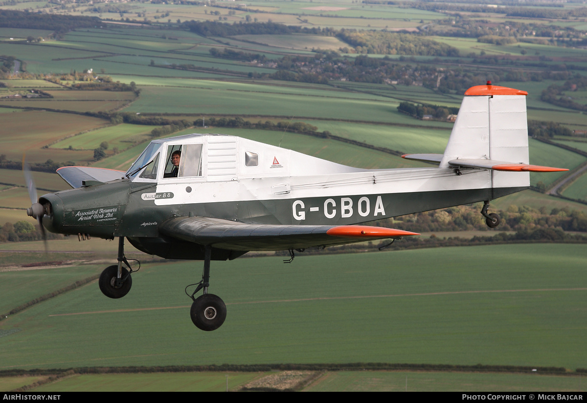 Aircraft Photo of G-CBOA | Auster B-8 Agricola | Associated Farmers Aerial Work | AirHistory.net #145