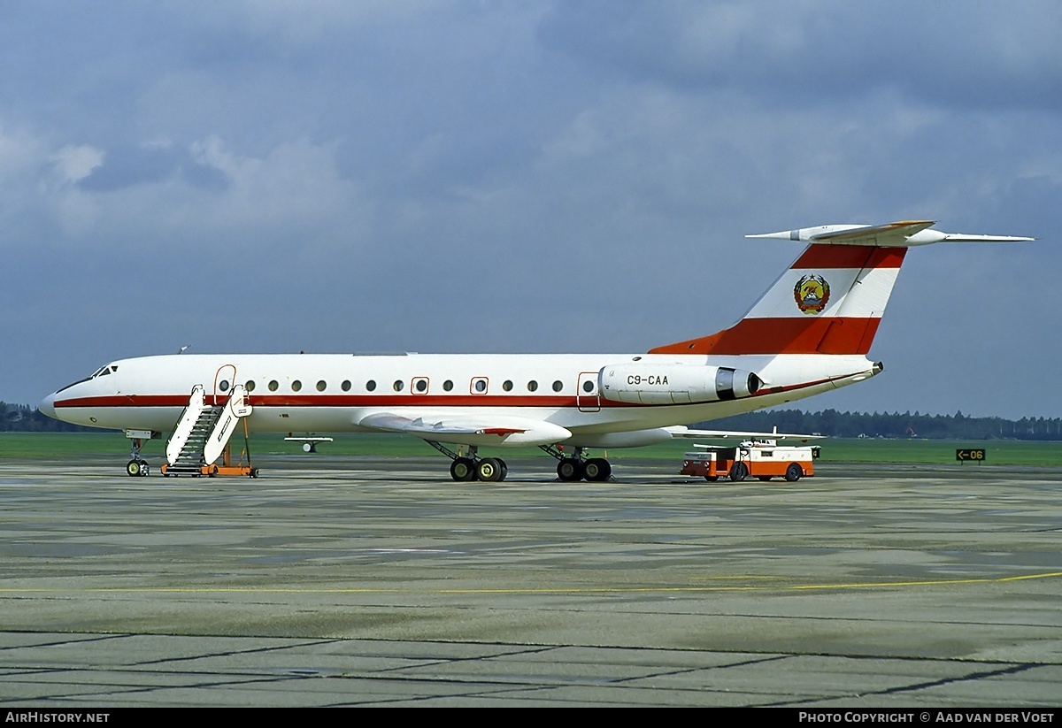 Aircraft Photo of C9-CAA | Tupolev Tu-134AK | Mozambique Government | AirHistory.net #153