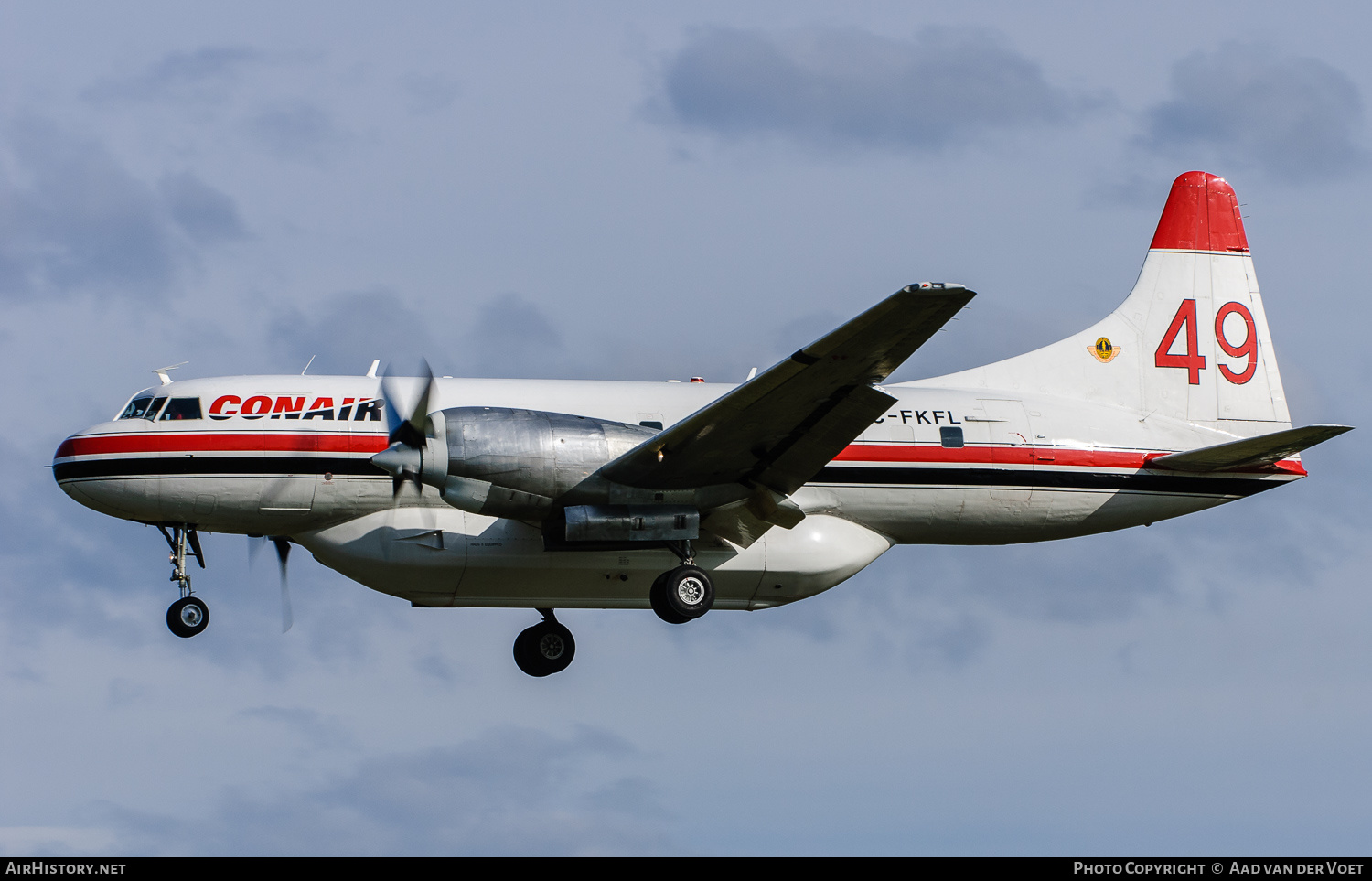 Aircraft Photo of C-FKFL | Convair 580/AT | Conair Aviation | AirHistory.net #164