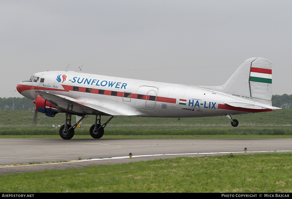Aircraft Photo of HA-LIX | Lisunov Li-2T | Sunflower | AirHistory.net #186