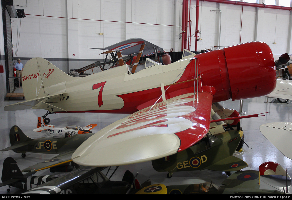 Aircraft Photo of N3215M / NR718Y | Granville Gee Bee YL-1 Senior Sportster (replica) | AirHistory.net #198