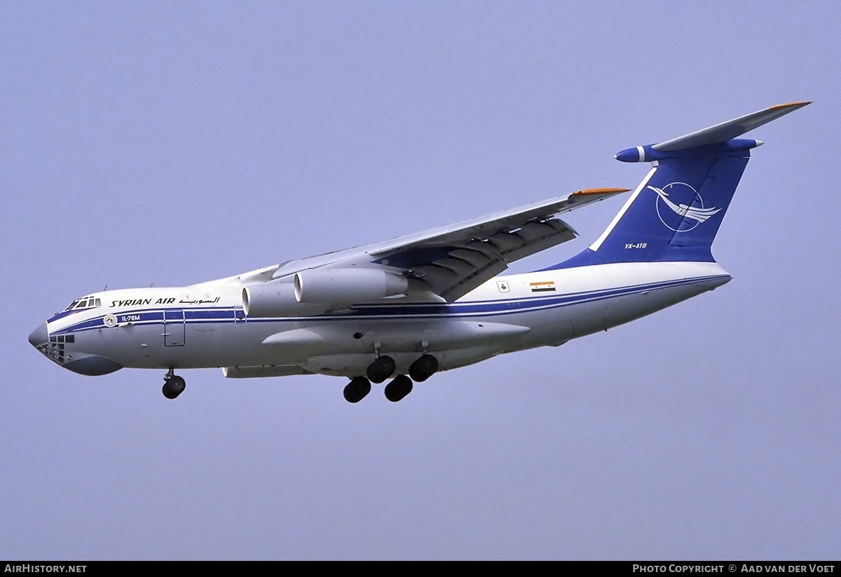 Aircraft Photo of YK-ATD | Ilyushin Il-76M | Syrian Air | AirHistory.net #199