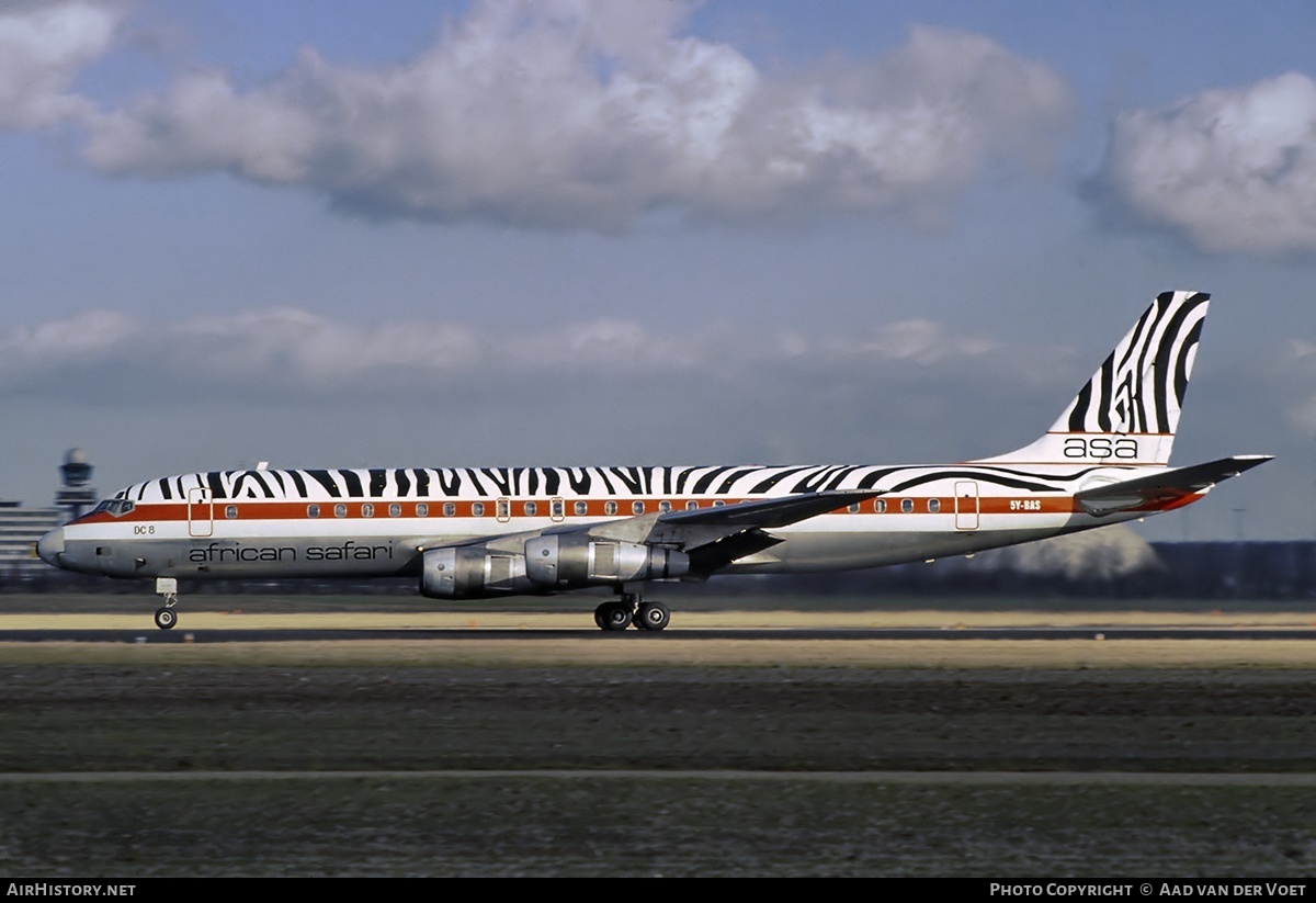 Aircraft Photo of 5Y-BAS | Douglas DC-8-53 | African Safari Airways - ASA | AirHistory.net #200