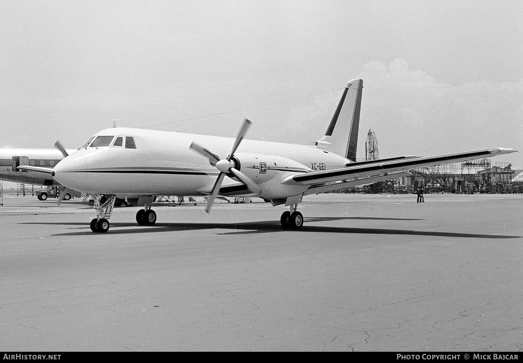 Aircraft Photo of XC-GEI | Grumman G-159 Gulfstream I | AirHistory.net #202