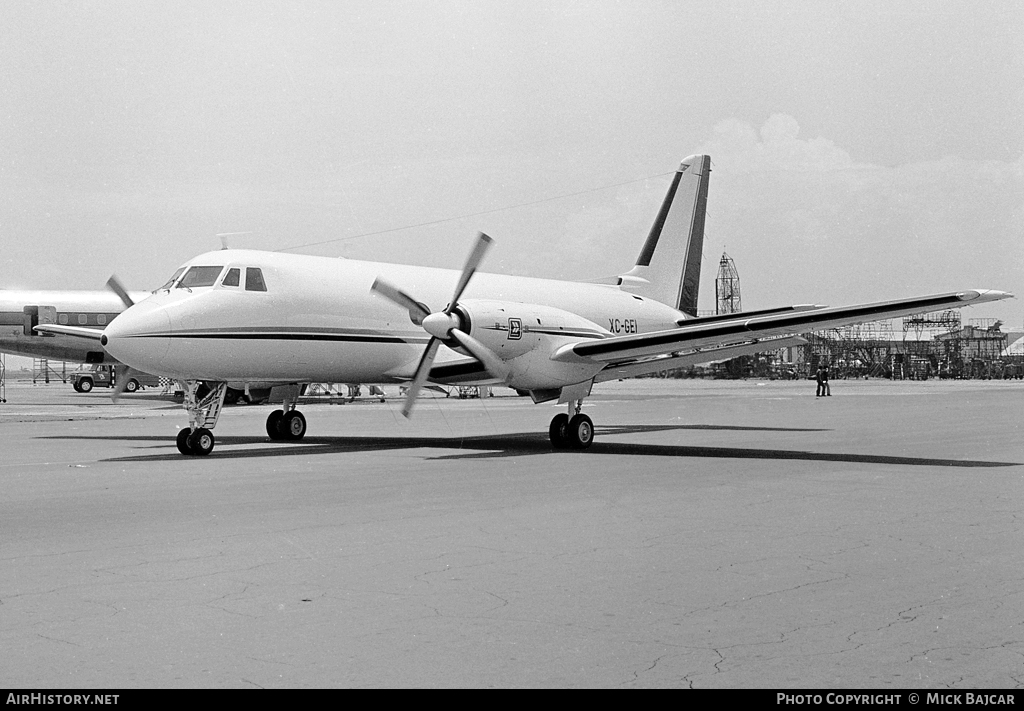 Aircraft Photo of XC-GEI | Grumman G-159 Gulfstream I | AirHistory.net #202