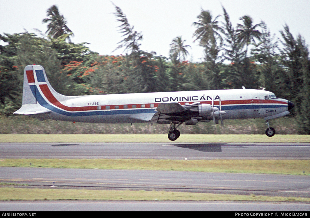 Aircraft Photo of HI-292 | Douglas C-118A Liftmaster (DC-6A) | Dominicana | AirHistory.net #203