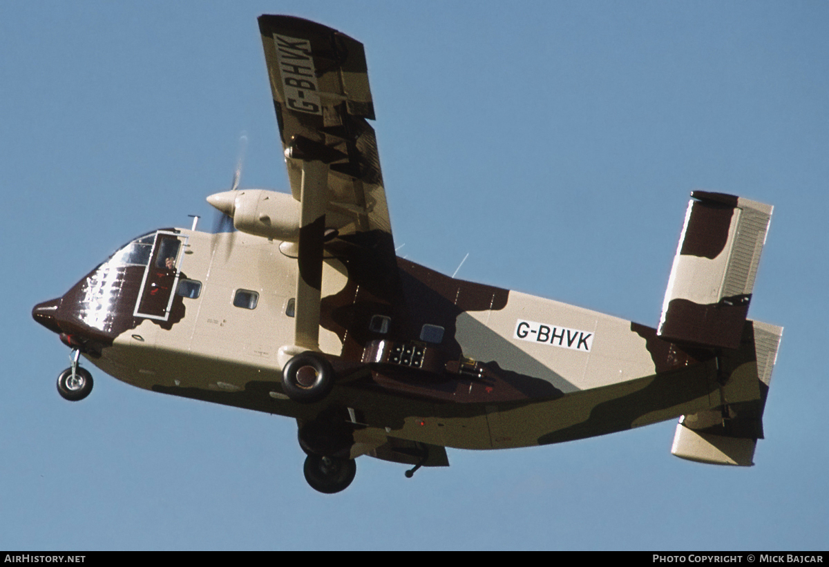Aircraft Photo of G-BHVK | Short SC.7 Skyvan 3-100 | Shorts | AirHistory.net