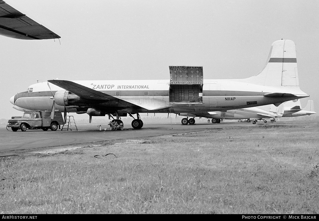 Aircraft Photo of N111AP | Douglas DC-6B(F) | Zantop International Airlines | AirHistory.net #230