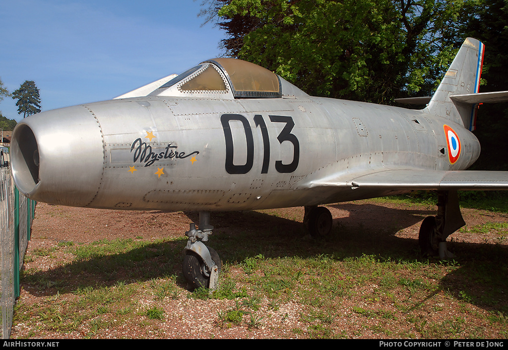 Aircraft Photo of 013 | Dassault MD-452 Mystere IIC | France - Air Force | AirHistory.net #262