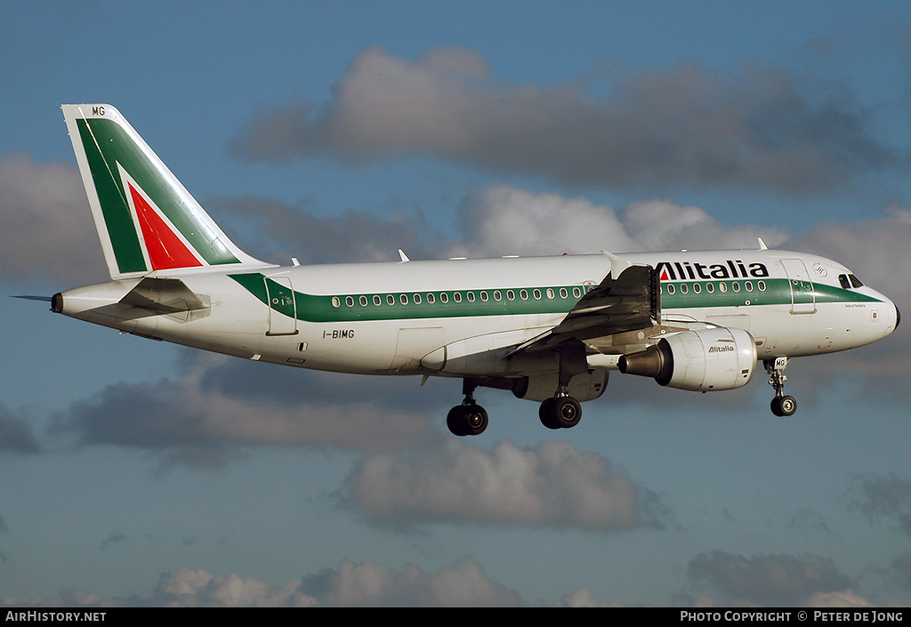 Aircraft Photo of I-BIMG | Airbus A319-112 | Alitalia | AirHistory.net #268
