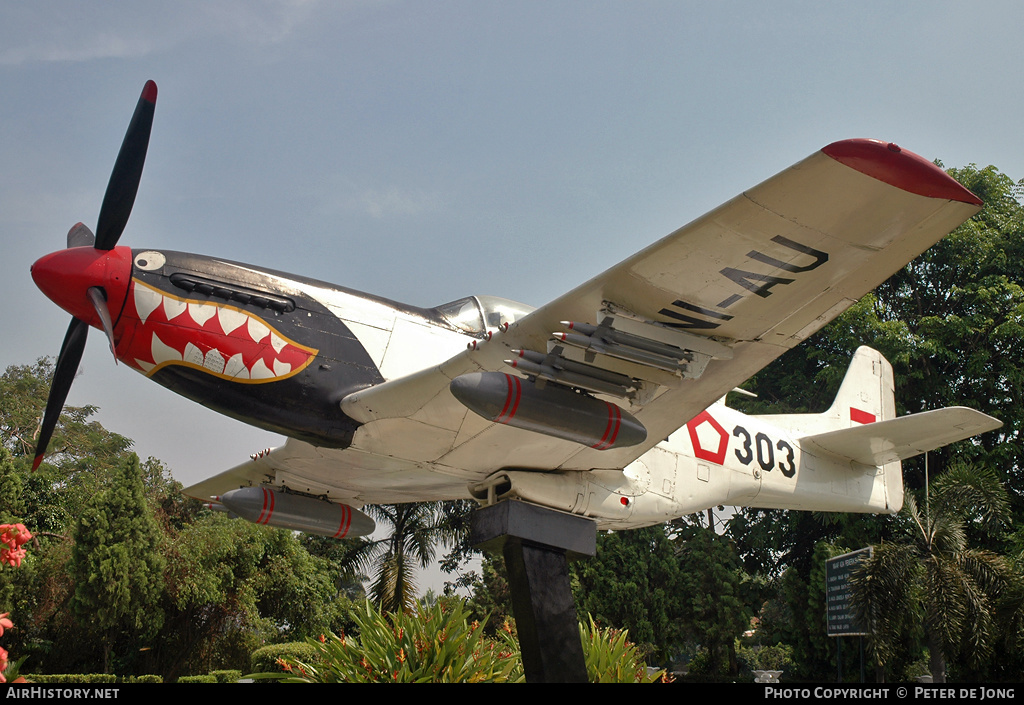 Aircraft Photo of F-303 | North American P-51K Mustang | Indonesia - Air Force | AirHistory.net #269
