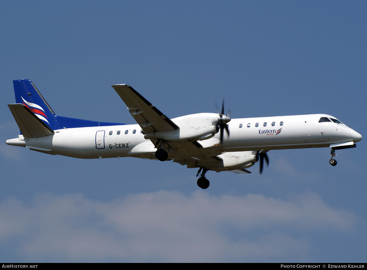 Aircraft Photo of G-CERZ | Saab 2000 | Eastern Airways | AirHistory.net #292