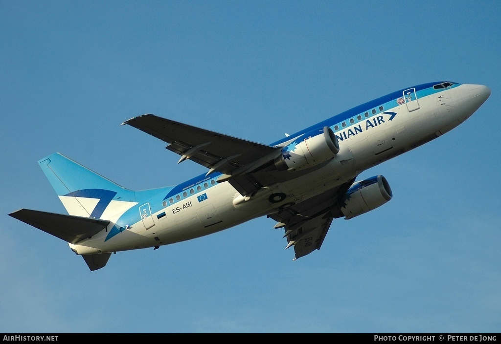 Aircraft Photo of ES-ABI | Boeing 737-5L9 | Estonian Air | AirHistory.net #295