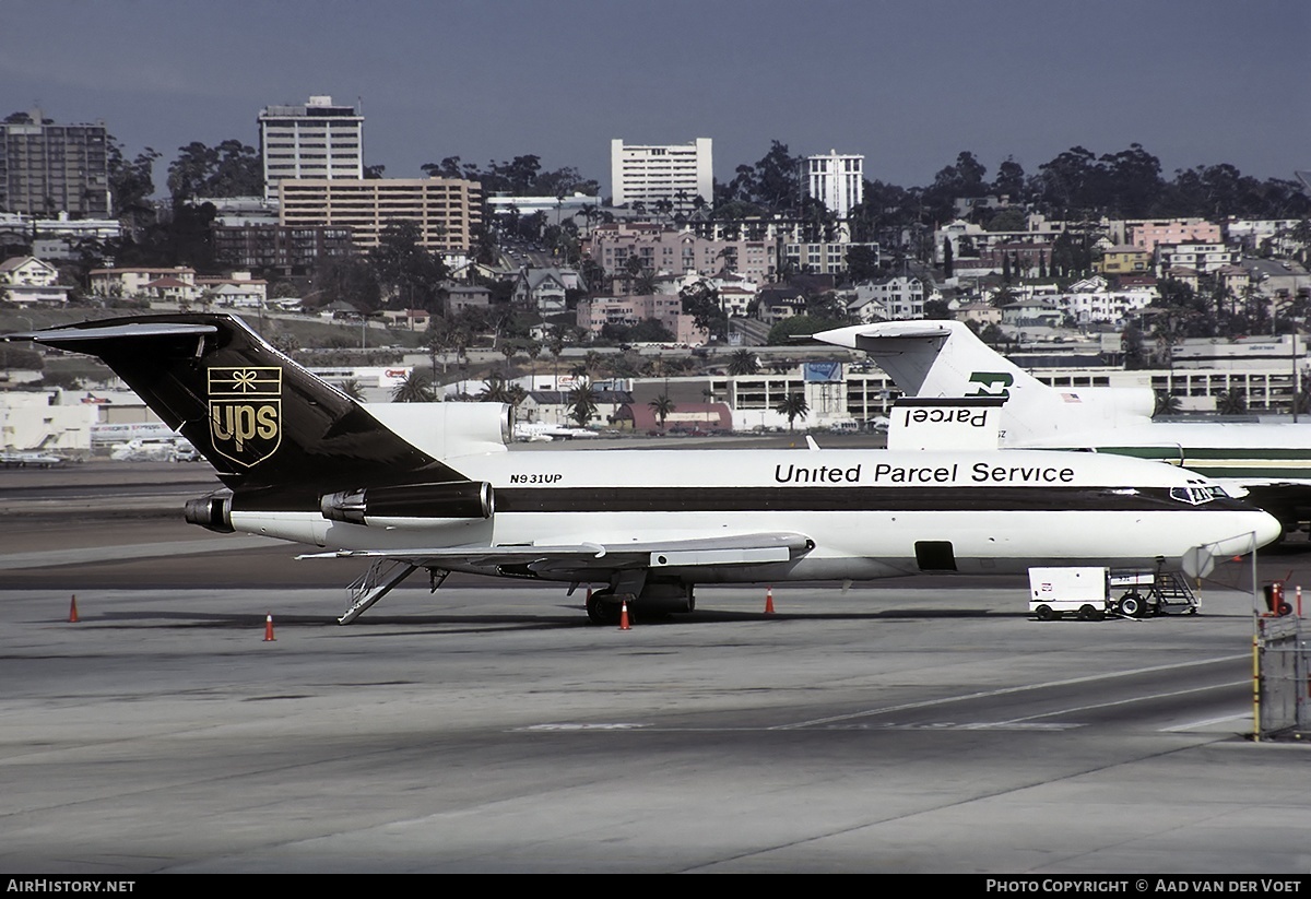 Aircraft Photo of N931UP | Boeing 727-25C | United Parcel Service - UPS | AirHistory.net #299