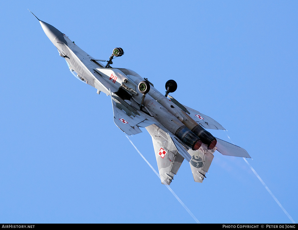 Aircraft Photo of 114 | Mikoyan-Gurevich MiG-29A (9-12A) | Poland - Air Force | AirHistory.net #300