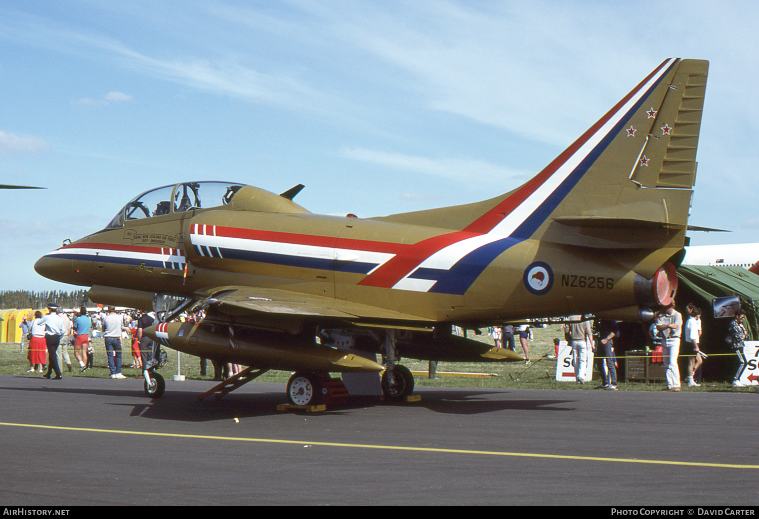 Aircraft Photo of NZ6256 | Douglas TA-4G Skyhawk | New Zealand - Air Force | AirHistory.net #346