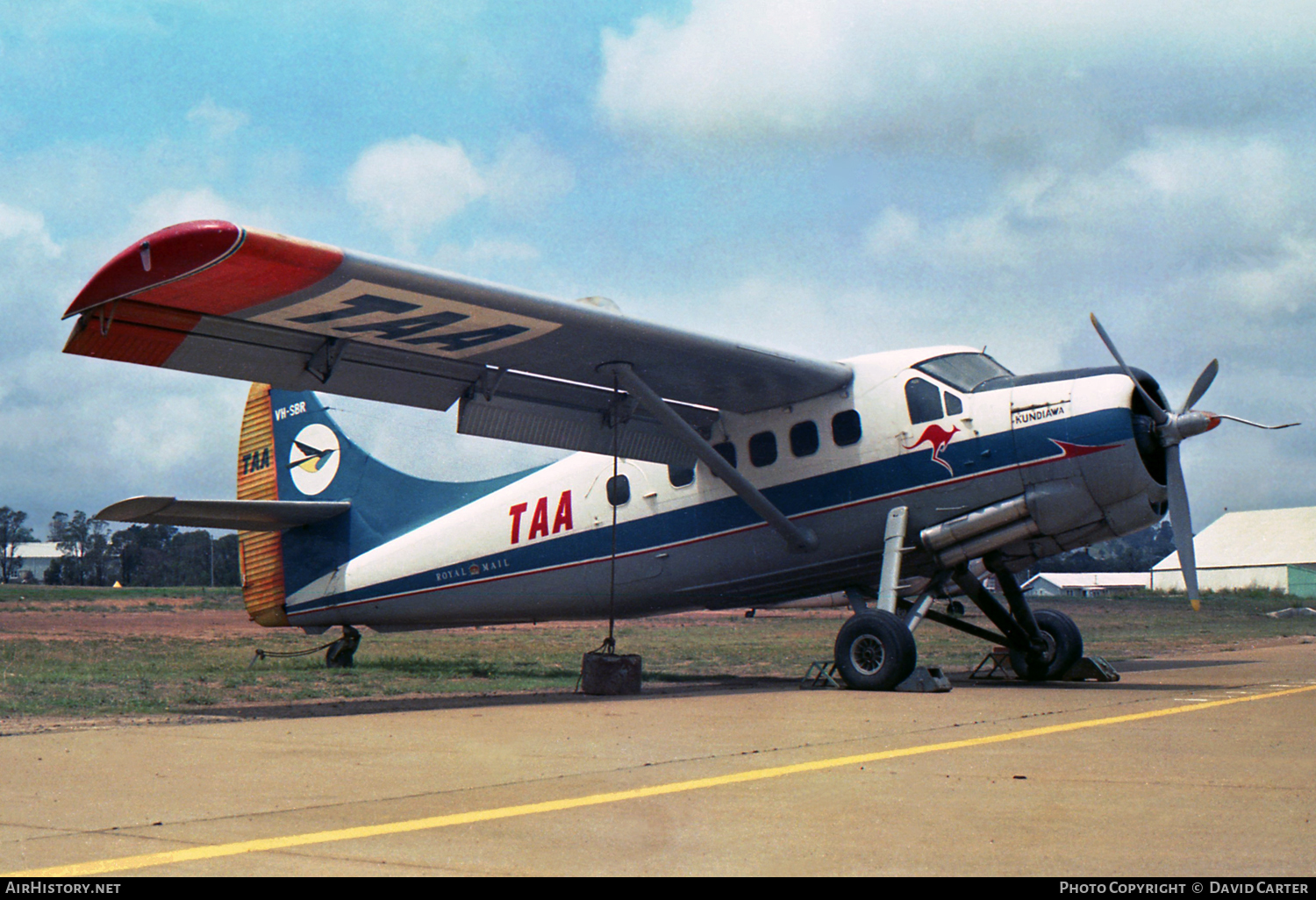 Aircraft Photo of VH-SBR | De Havilland Canada DHC-3 Otter | TAA Sunbird Services | AirHistory.net #357