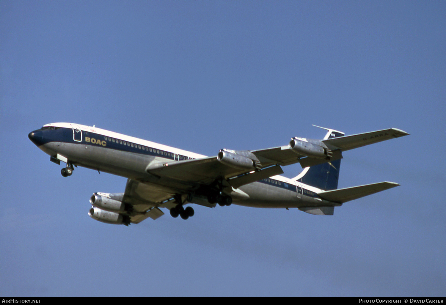 Aircraft Photo of G-ARRA | Boeing 707-436 | BOAC - British Overseas Airways Corporation | AirHistory.net #358