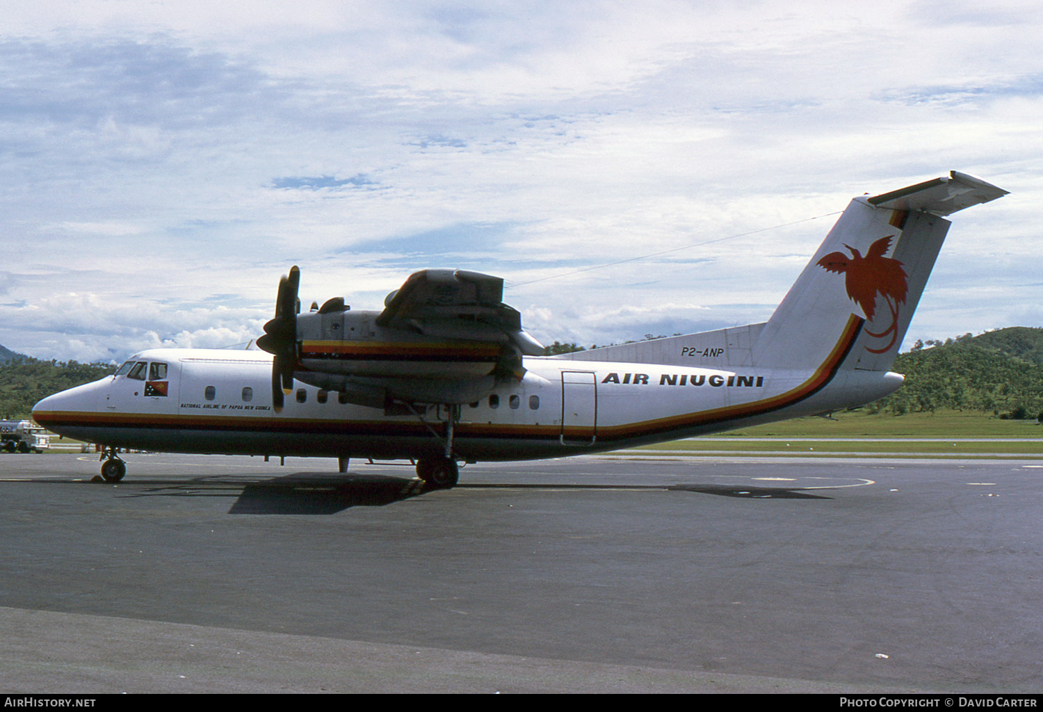 Aircraft Photo of P2-ANP | De Havilland Canada DHC-7-103 Dash 7 | Air Niugini | AirHistory.net #373