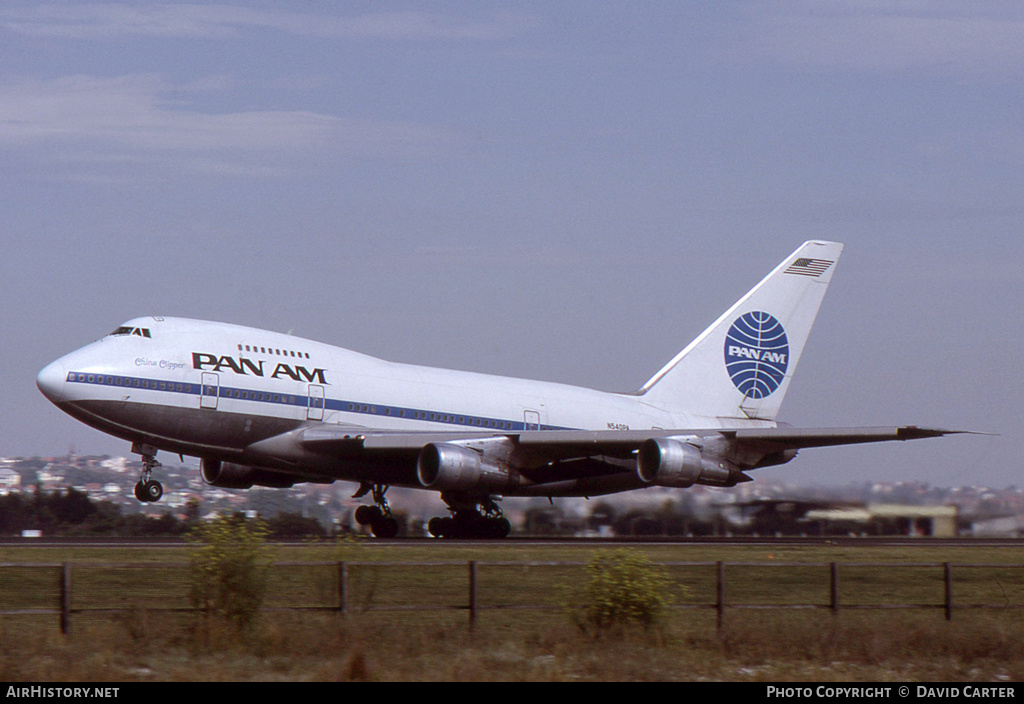 Aircraft Photo of N540PA | Boeing 747SP-21 | Pan American World Airways - Pan Am | AirHistory.net #383