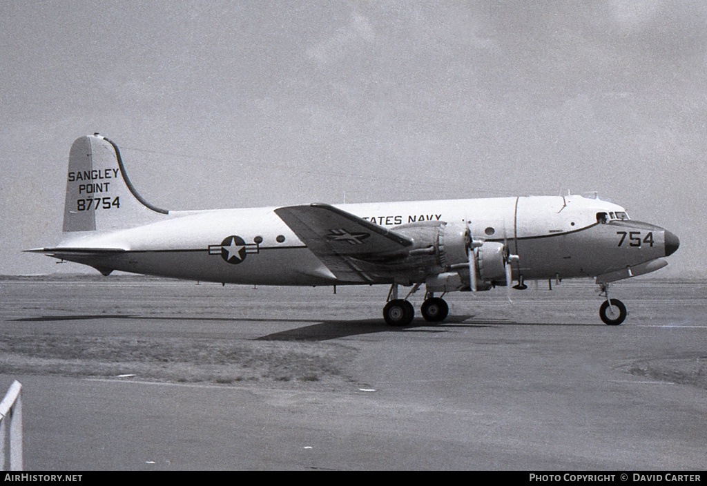 Aircraft Photo of 87754 | Douglas C-54Q Skymaster | USA - Navy | AirHistory.net #384
