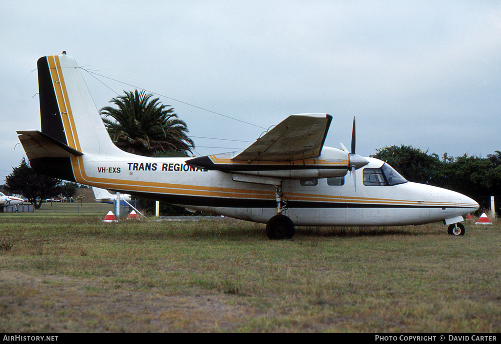 Aircraft Photo of VH-EXS | North American Rockwell 500S Shrike Commander | Trans Regional | AirHistory.net #393