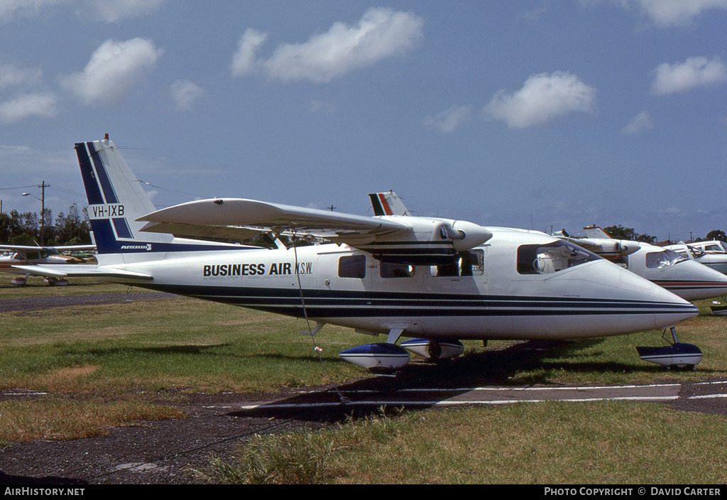 Aircraft Photo of VH-IXB | Partenavia P-68B | Business Air NSW | AirHistory.net #394