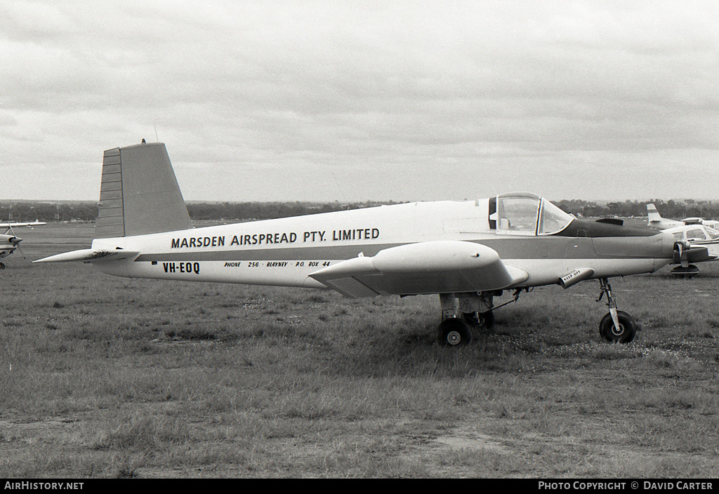 Aircraft Photo of VH-EOQ | Fletcher FU-24 Mk.II | Marsden Airspread | AirHistory.net #406