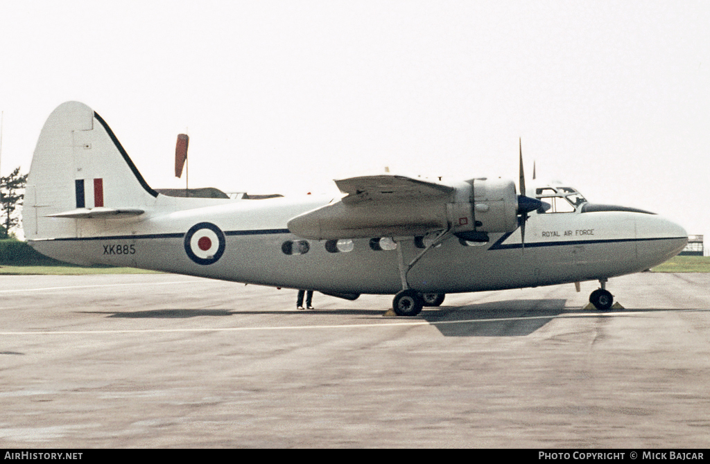 Aircraft Photo of XK885 | Hunting Percival P.66 Pembroke C.1 | UK - Air Force | AirHistory.net #417