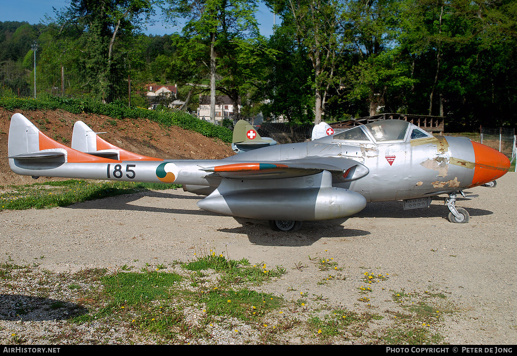 Aircraft Photo of 185 | De Havilland D.H. 115 Vampire T55 | Ireland - Air Force | AirHistory.net #433