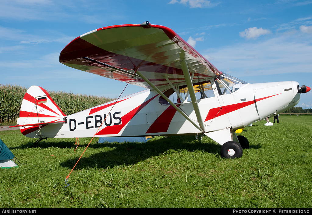 Aircraft Photo of D-EBUS | Piper PA-12 Super Cruiser | AirHistory.net #441