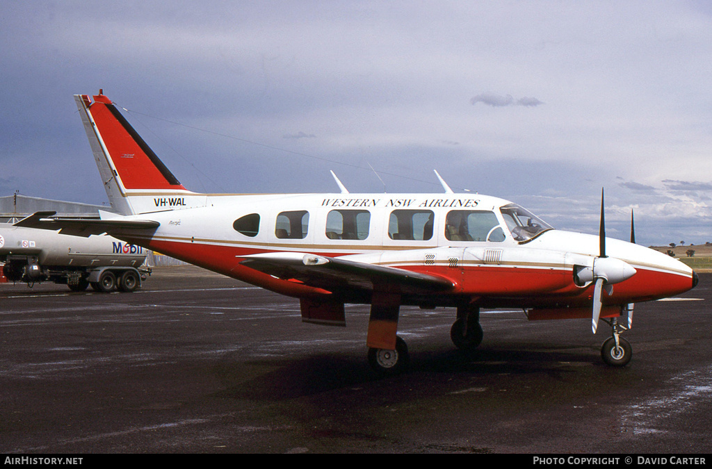 Aircraft Photo of VH-WAL | Piper PA-31-310 Navajo B | Western NSW Airlines | AirHistory.net #462