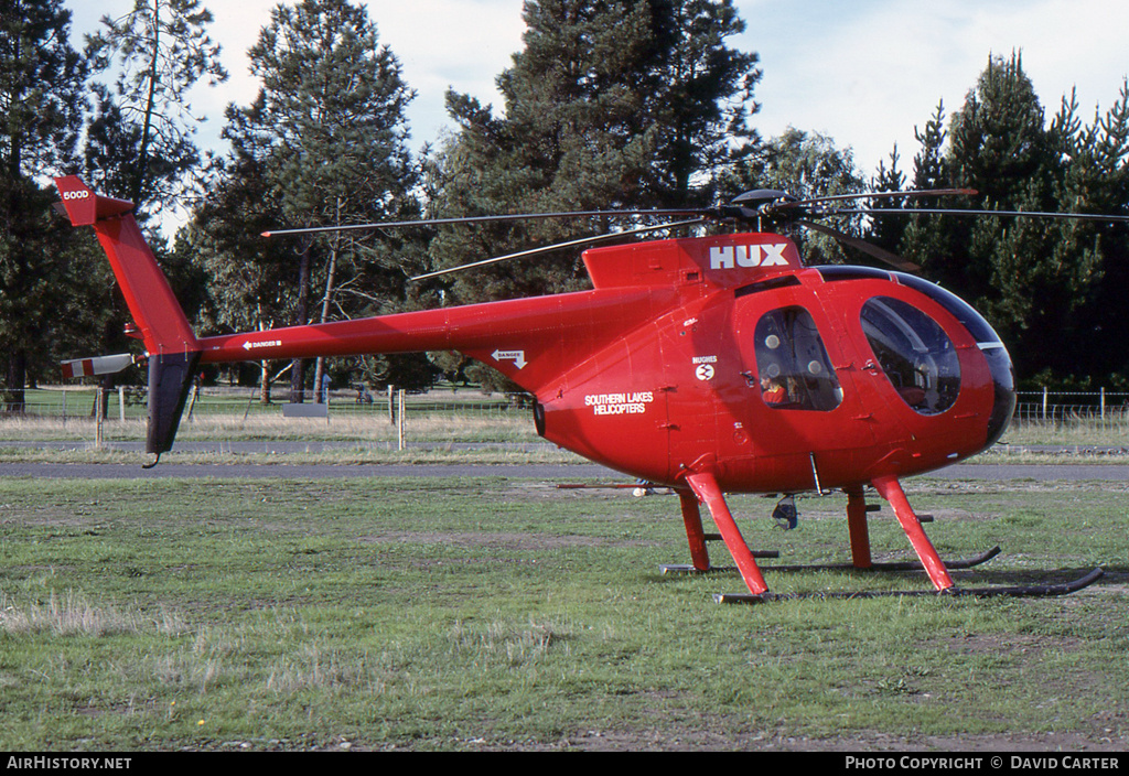 Aircraft Photo of ZK-HUX / HUX | Hughes 500D (369D) | Southern Lakes Helicopters | AirHistory.net #477