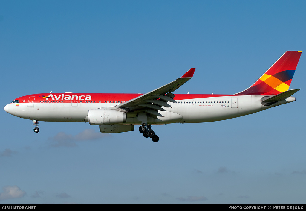 Aircraft Photo of N973AV | Airbus A330-243 | Avianca | AirHistory.net #493