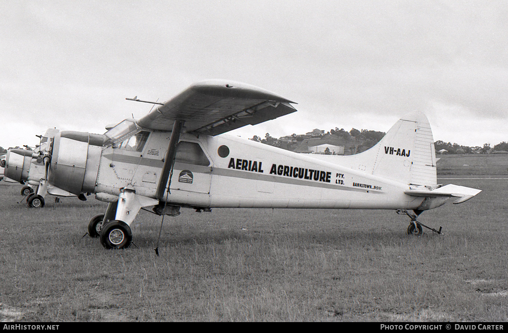 Aircraft Photo of VH-AAJ | De Havilland Canada DHC-2 Beaver Mk1 | Aerial Agriculture | AirHistory.net #509