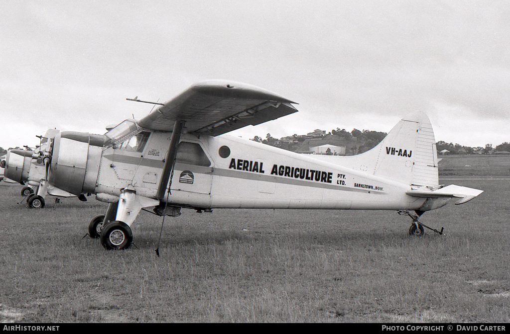 Aircraft Photo of VH-AAJ | De Havilland Canada DHC-2 Beaver Mk1 | Aerial Agriculture | AirHistory.net