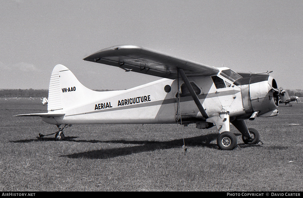 Aircraft Photo of VH-AAO | De Havilland Canada DHC-2 Beaver Mk.1 | Aerial Agriculture | AirHistory.net #512