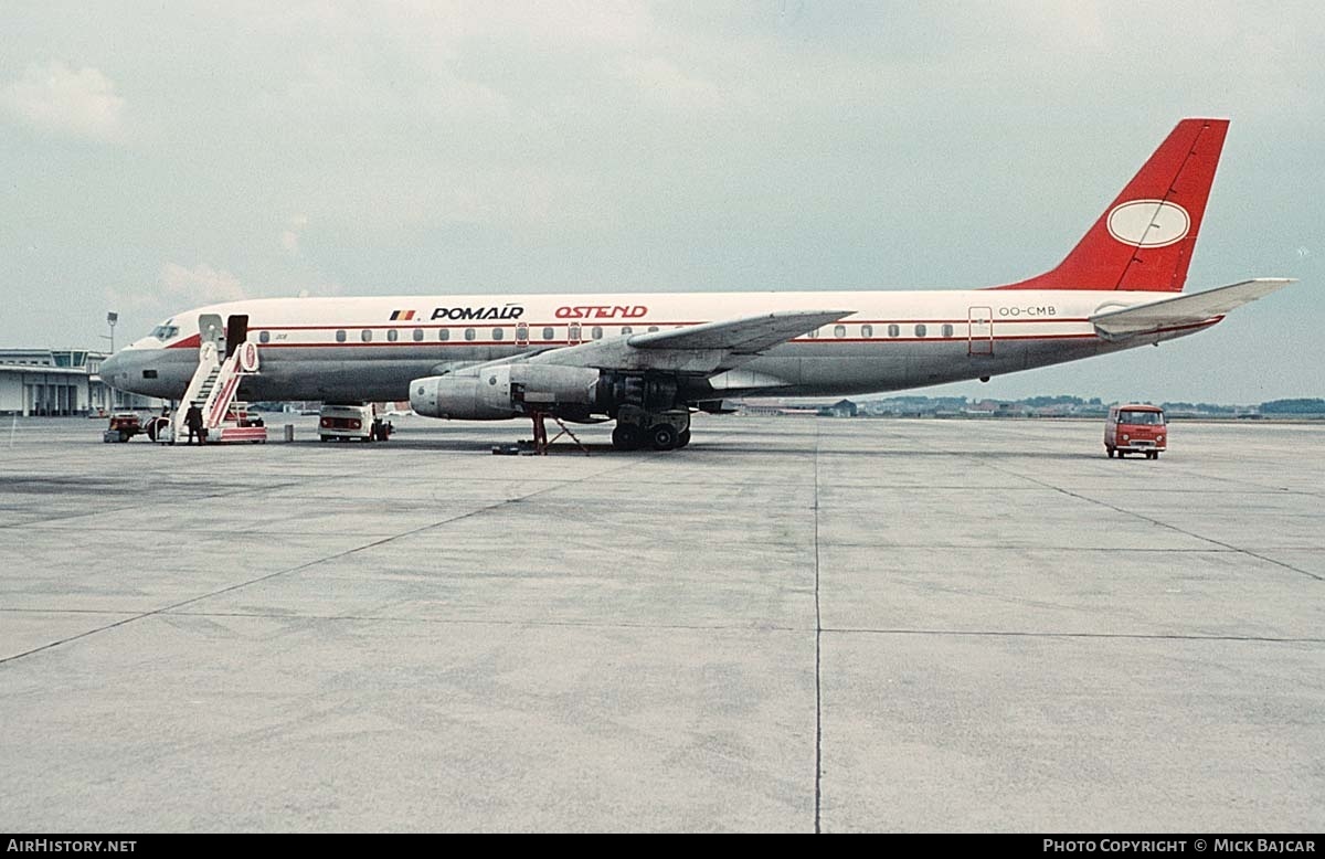 Aircraft Photo of OO-CMB | Douglas DC-8-32 | Pomair Ostend | AirHistory.net #526